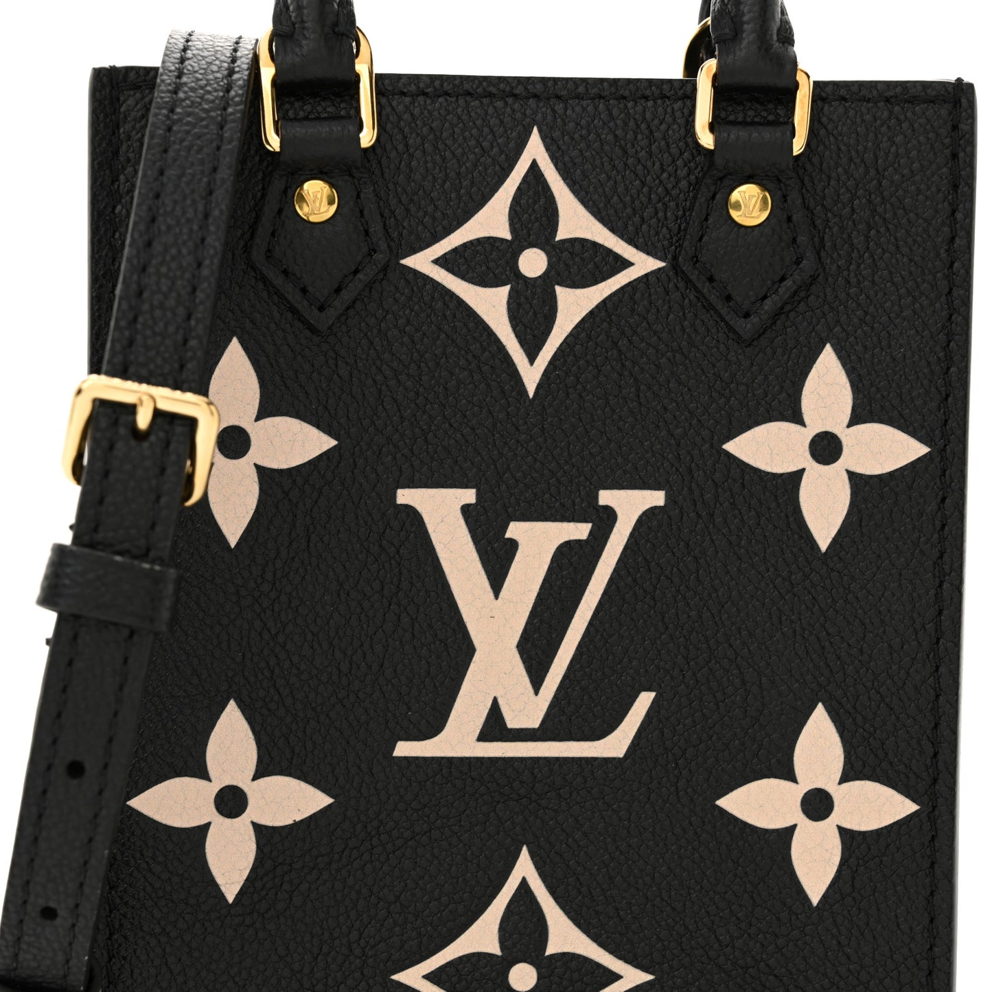 Empreinte Monogram Giant Petit Sac Plat Black Beige