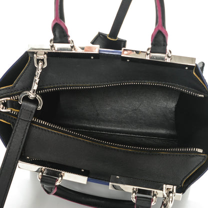 Fendi Vitello Dolce Mini 3Jours Tote Black 5 of 6