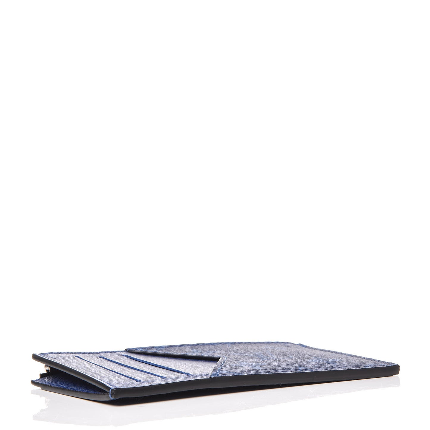 Monogram Taiga Coin Card Holder Cobalt