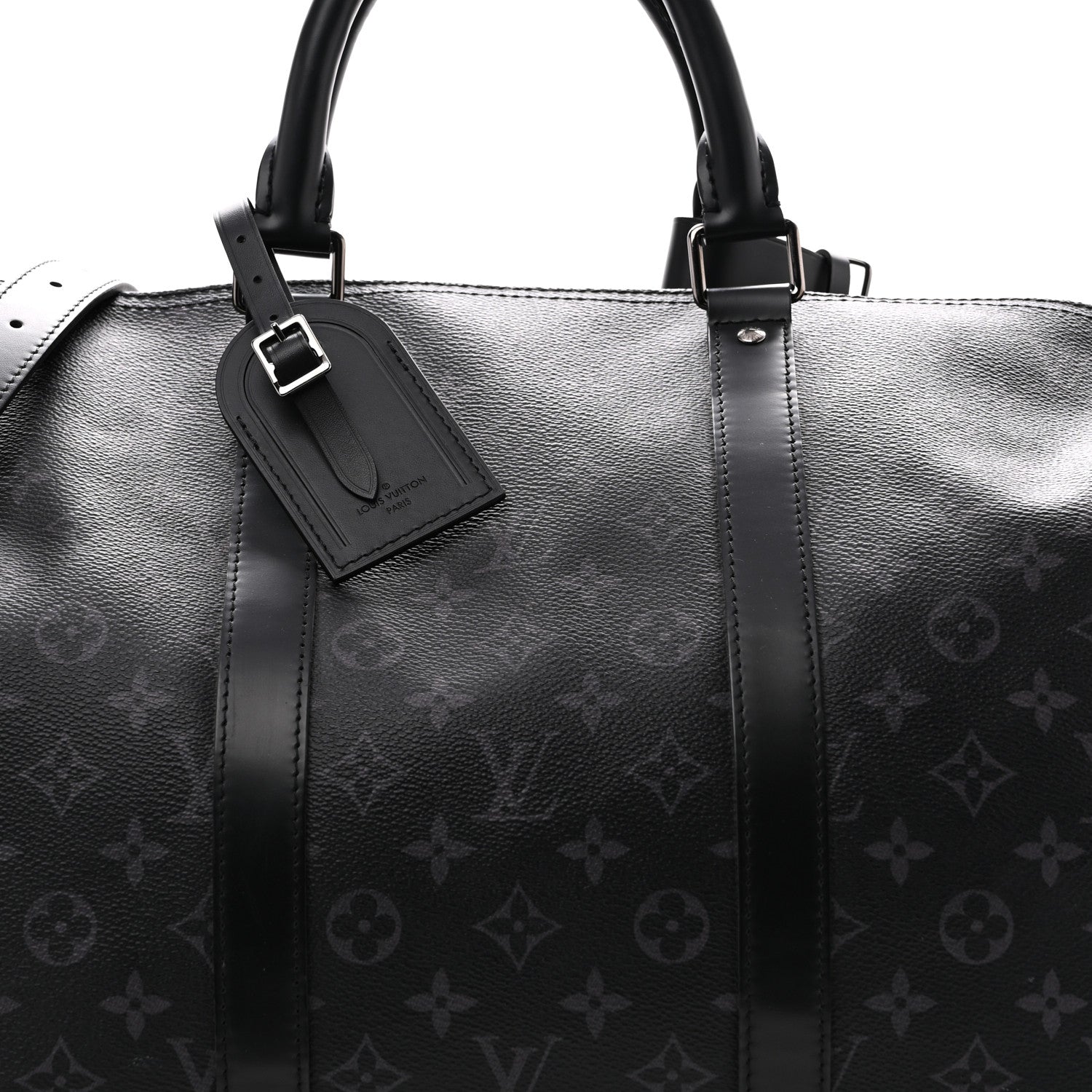 Louis Vuitton Monogram Eclipse Keepall Bandouliere 55 6 of 10