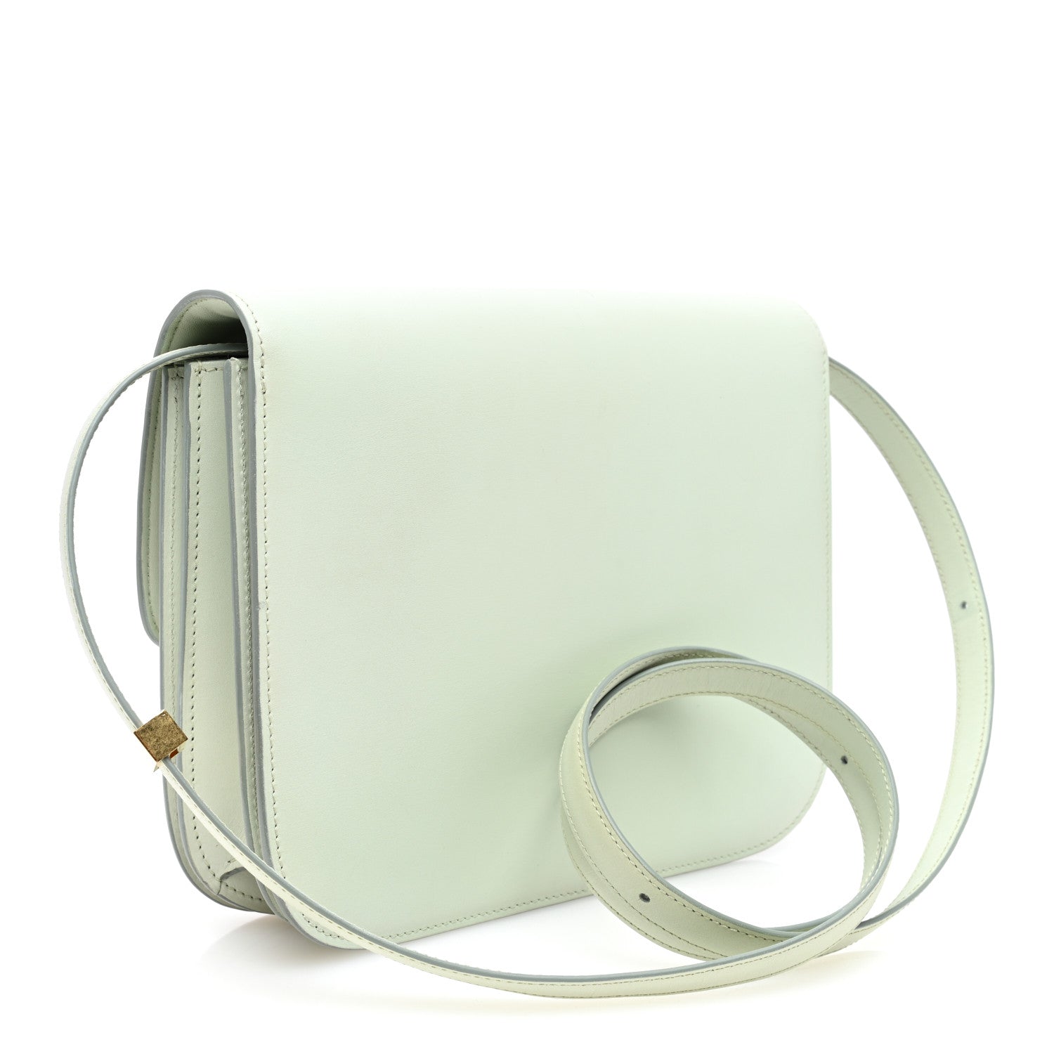 Celine Box Calfskin Medium Classic Box Flap Bag Mint 3 of 10
