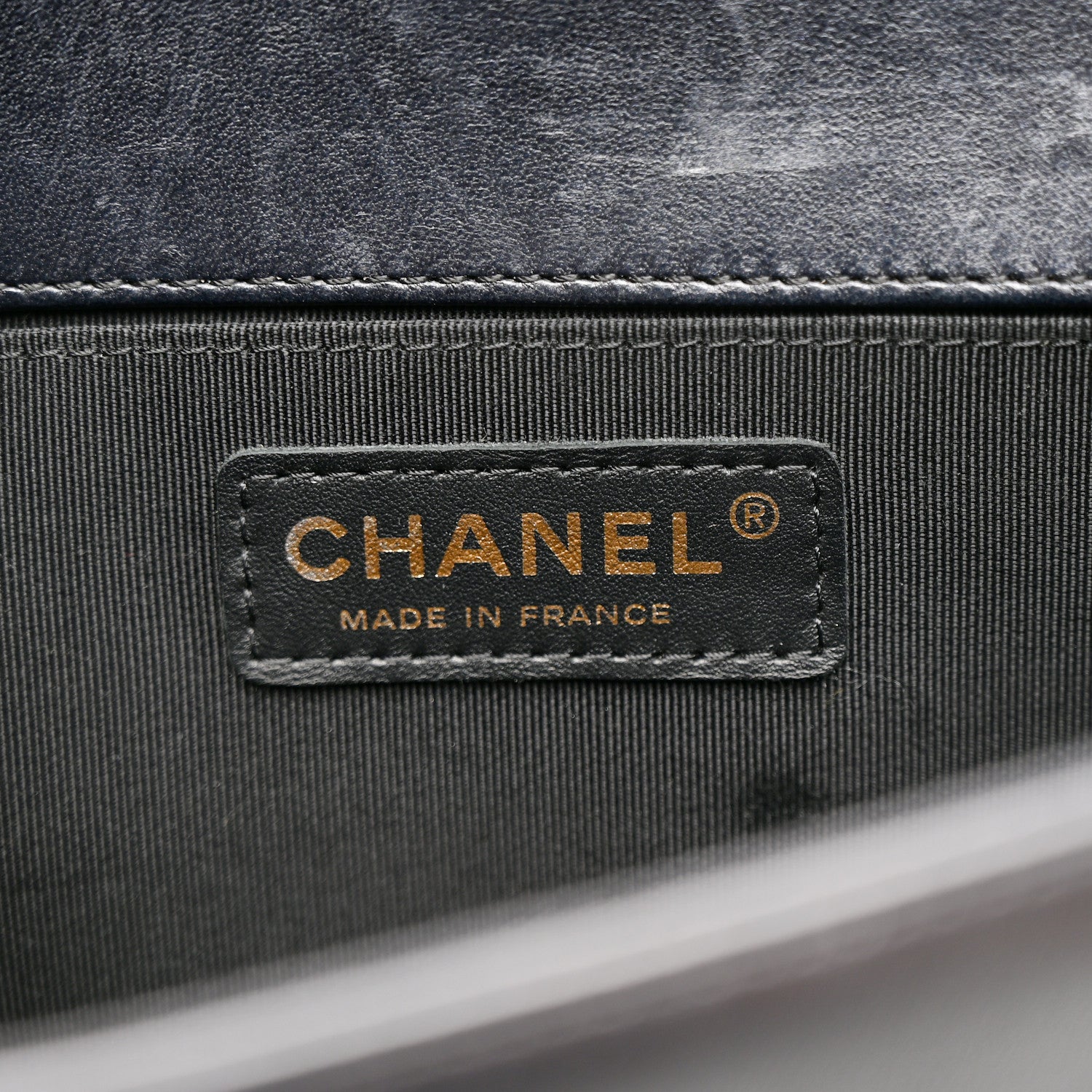 Chanel Lambskin Quilted Medium Boy Flap Black 6 of 13