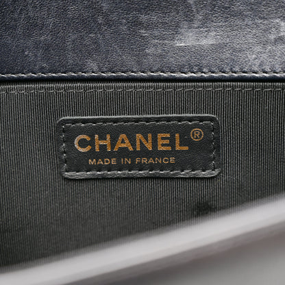 Chanel Lambskin Quilted Medium Boy Flap Black 6 of 13
