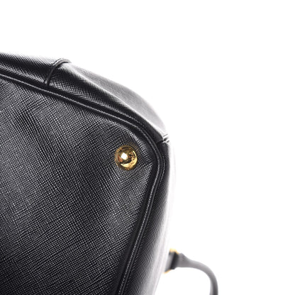Prada Saffiano Large Galleria Double Zip Tote Black 17 of 17