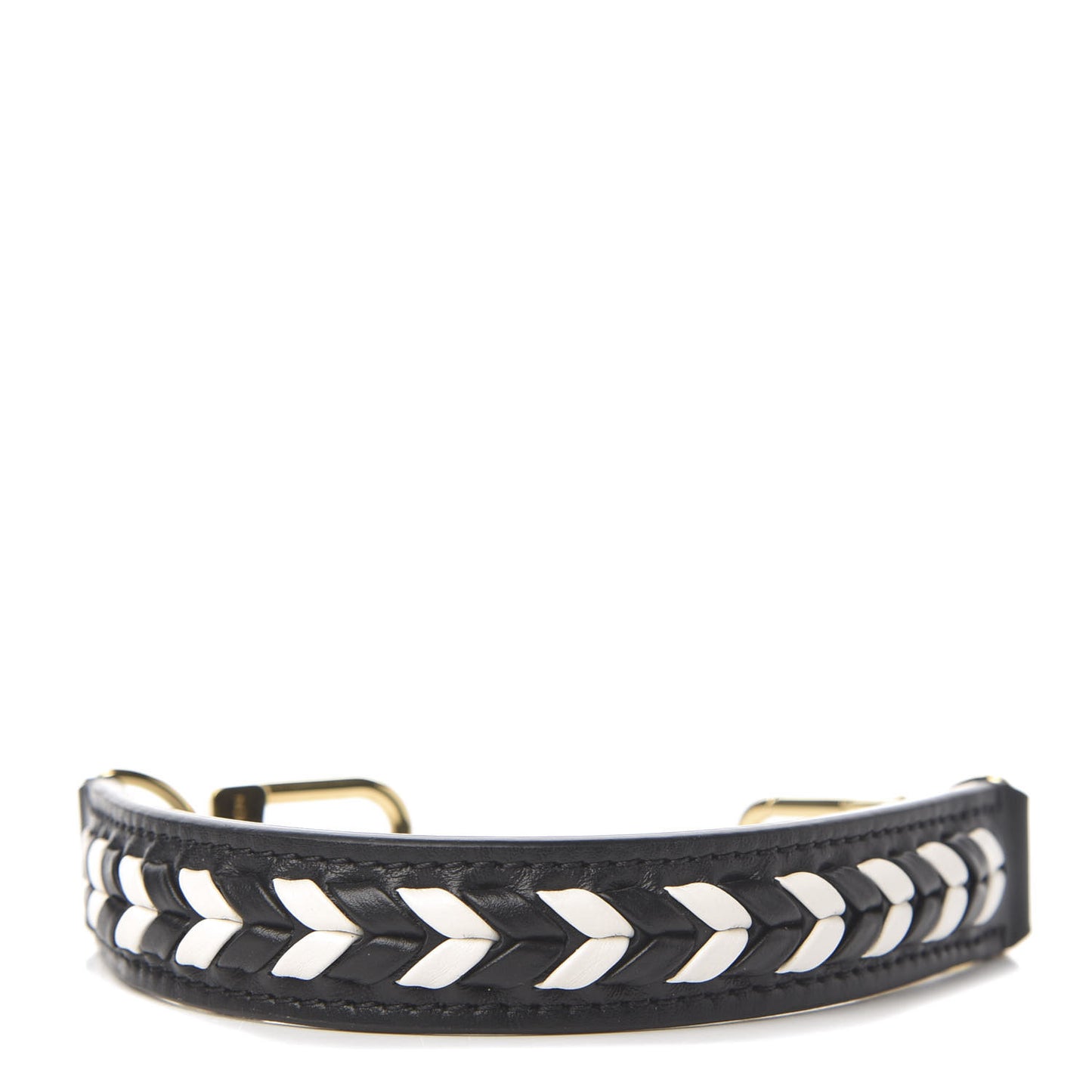 Calfskin Crafty Neonoe MM Short Strap Cream Black