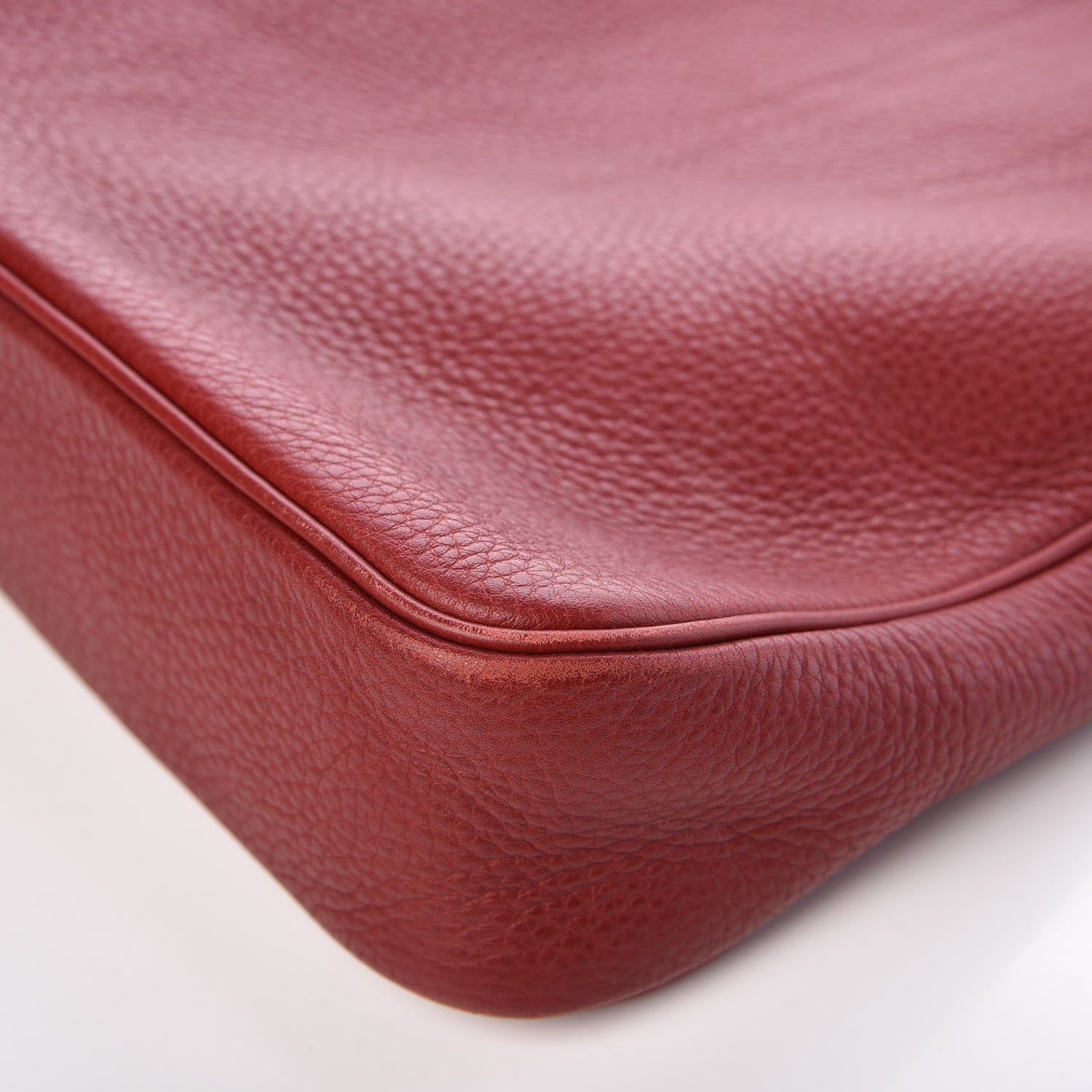 Hermes Taurillon Clemence Massai GM Rouge Garance 8 of 10