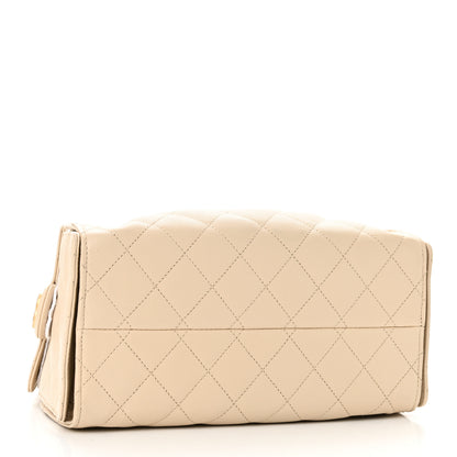 Chanel Caviar Quilted Small Chanel 25 Handbag Beige 4 of 9