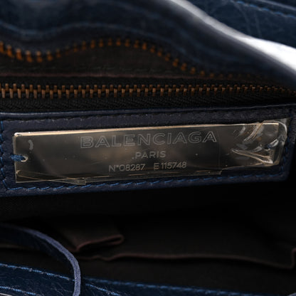 Balenciaga Agneau Classic Hardware City Bleu Obscur 6 of 13