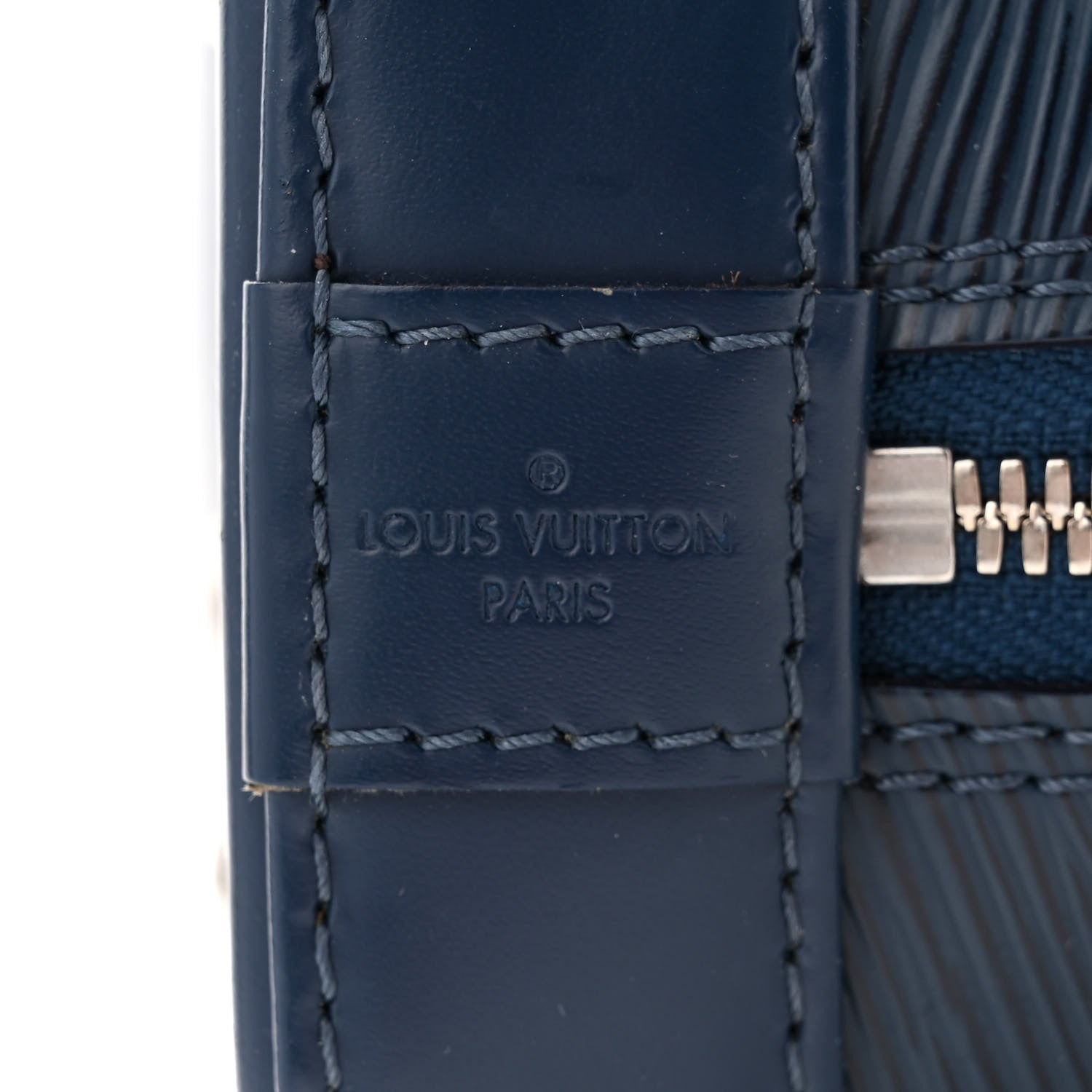 Louis Vuitton Epi Alma BB Indigo 6 of 13