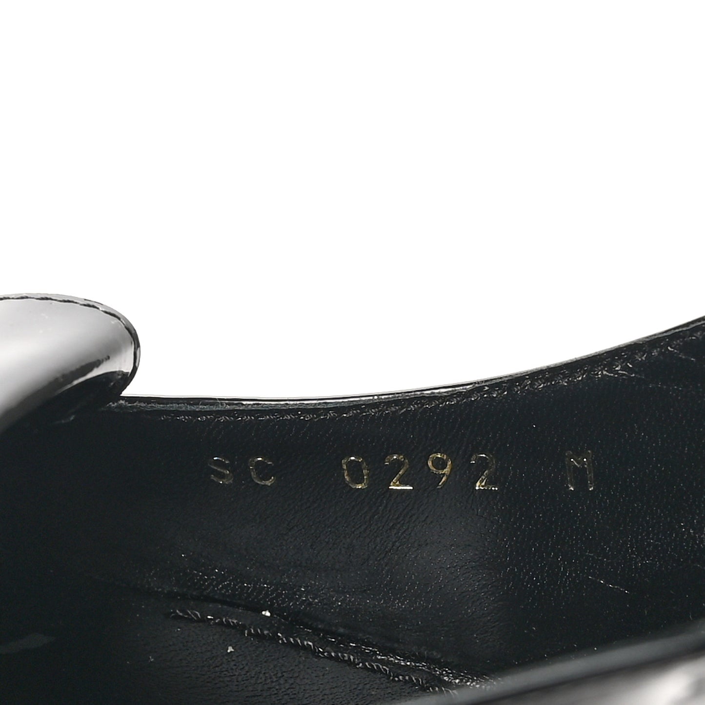Patent Calfskin Shake Slingback Pumps 39 Black