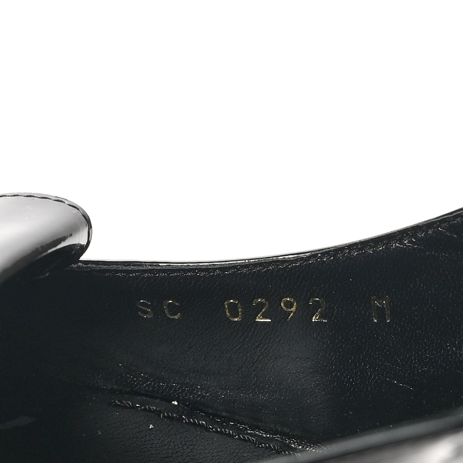 Louis Vuitton Patent Calfskin Shake Slingback Pumps 39 Black 9 of 10