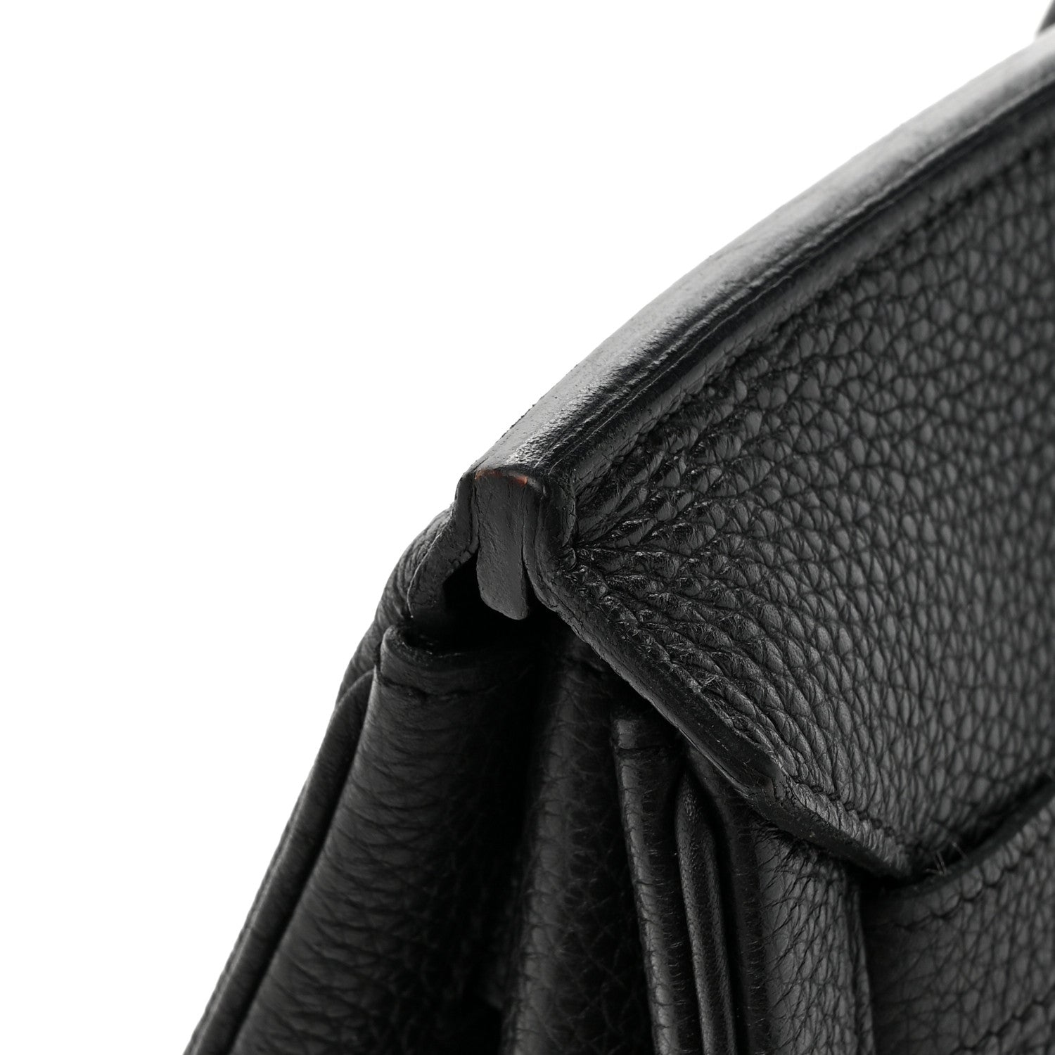 Hermes Togo Birkin 40 Black 15 of 19