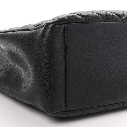 Chanel Caviar Quilted Grand Shopping Tote GST Black 11 of 11