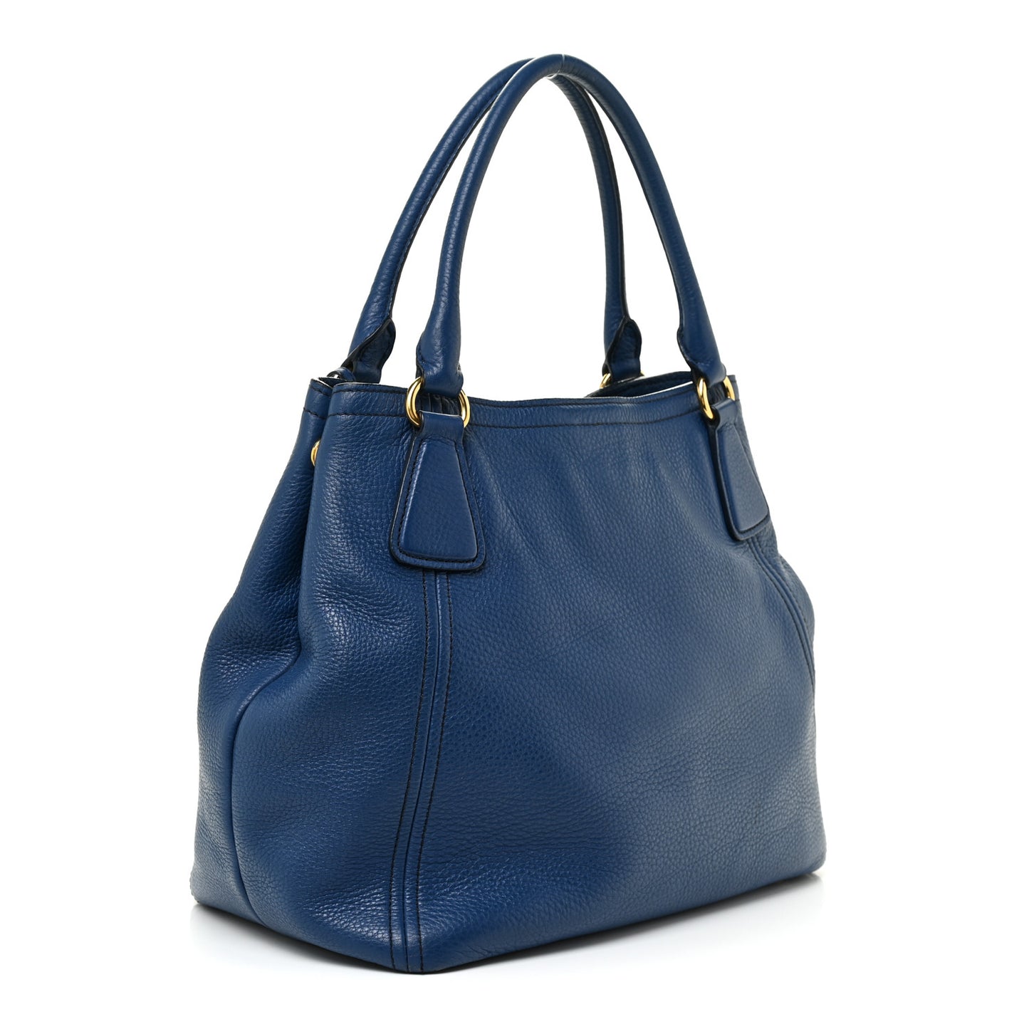 Vitello Daino Tote Cobalto