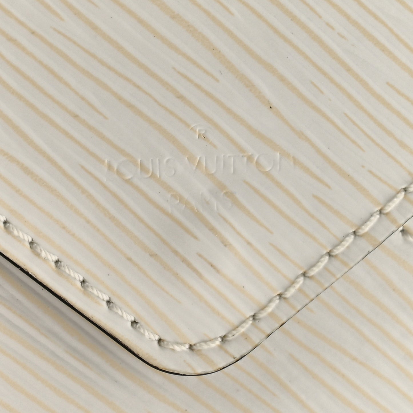 Epi Invitation Envelope Clutch White