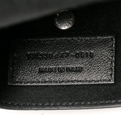Saint Laurent Lambskin Teddy Drawstring Bag Black 8 of 11
