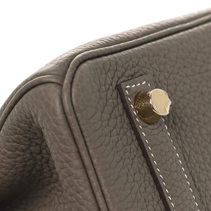 Hermes Togo Birkin 25 Etoupe 12 of 13