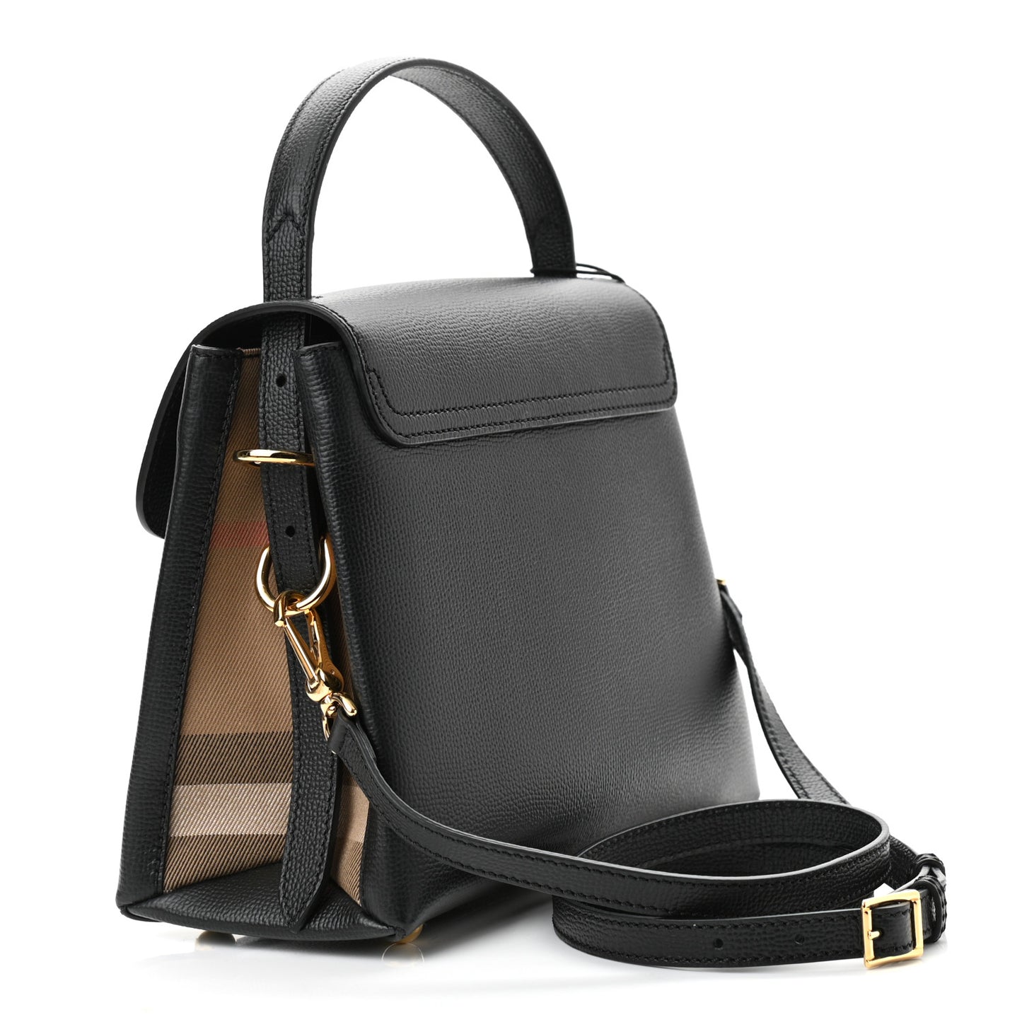 Derby Calfskin House Check Small Camberley Black