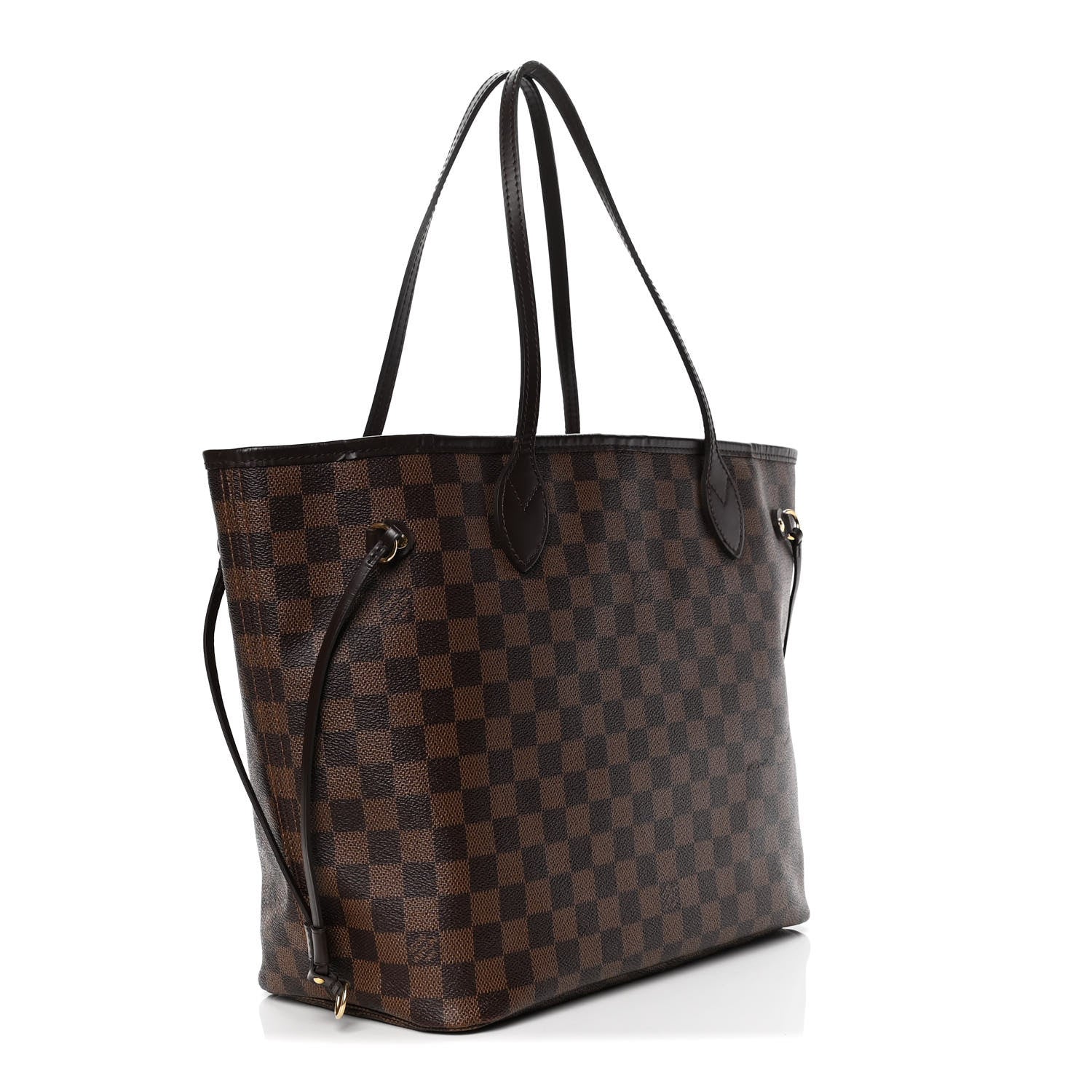 Louis Vuitton Damier Ebene Neo Neverfull MM Rose Ballerine 3 of 5
