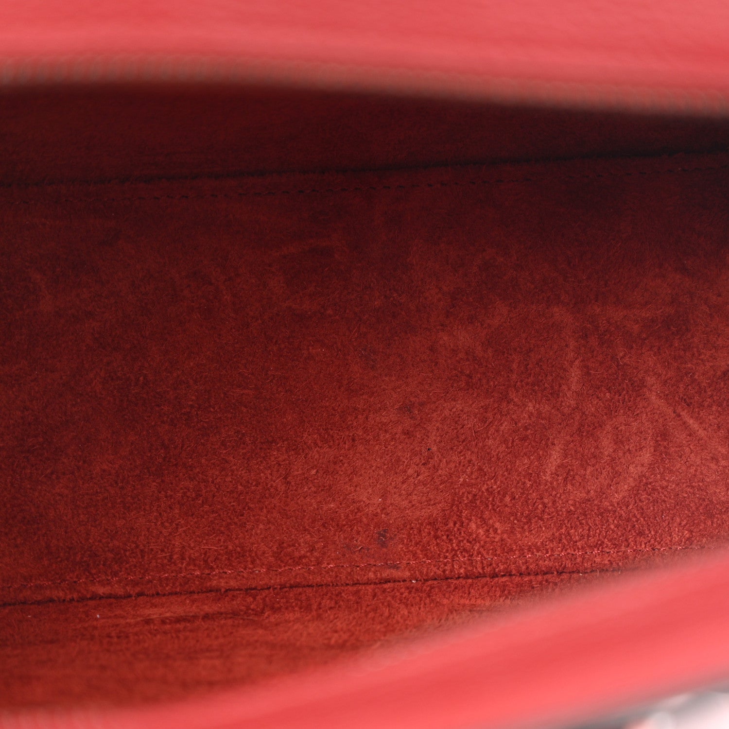 Celine Drummed Calfskin Nano Luggage Merlot 5 of 12