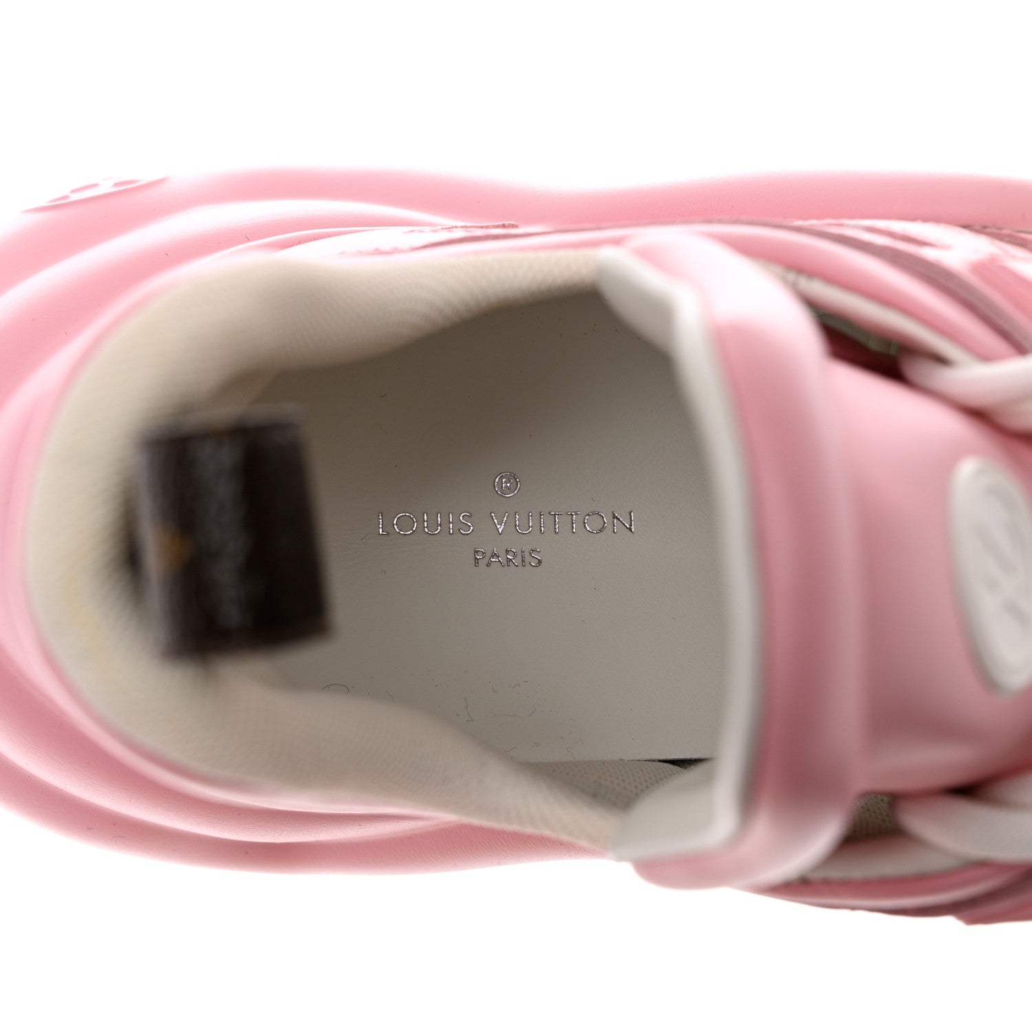Louis Vuitton Calfskin LV Archlight Sneakers 37.5 Pink 7 of 12