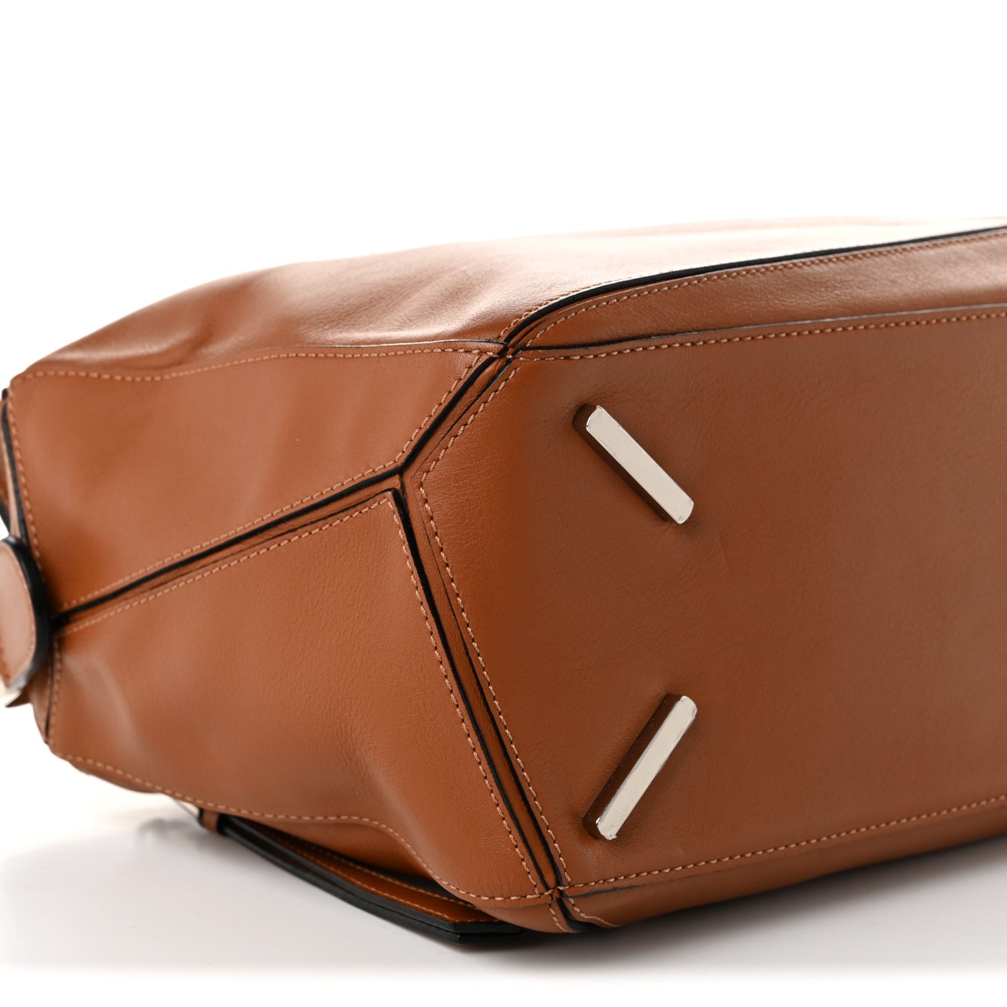 Calfskin Medium Puzzle Bag Tan