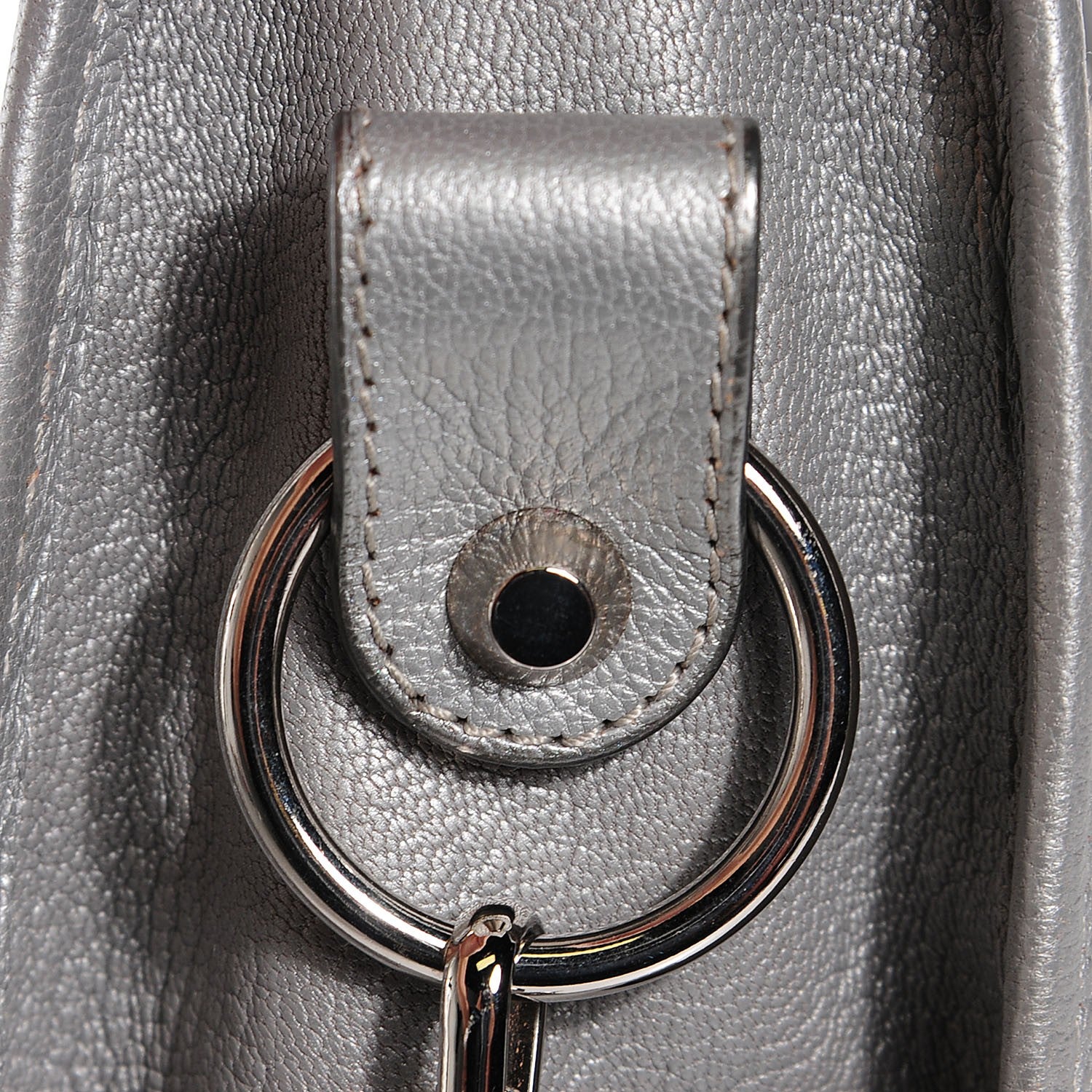 Balenciaga Pearlescent Goatskin Classic Palladium Hardware City Gris Gris Light 11 of 14