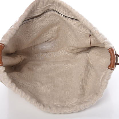 Hermes Canvas Barenia Fourbi 25 MM Pouch Naturel Fauve 5 of 11
