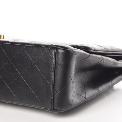 Chanel Lambskin Quilted Maxi Double Flap Black 9 of 9
