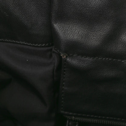 Chanel Coated Canvas Quilted Large Paris Biarritz Tote Black 15 of 16