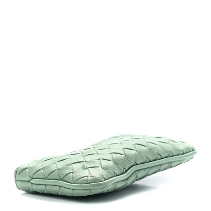 Bottega Veneta Nappa Intrecciato Key Case Light Green 4 of 12