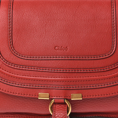 Chloe Calfskin Marcie Clutch Ruby 10 of 10