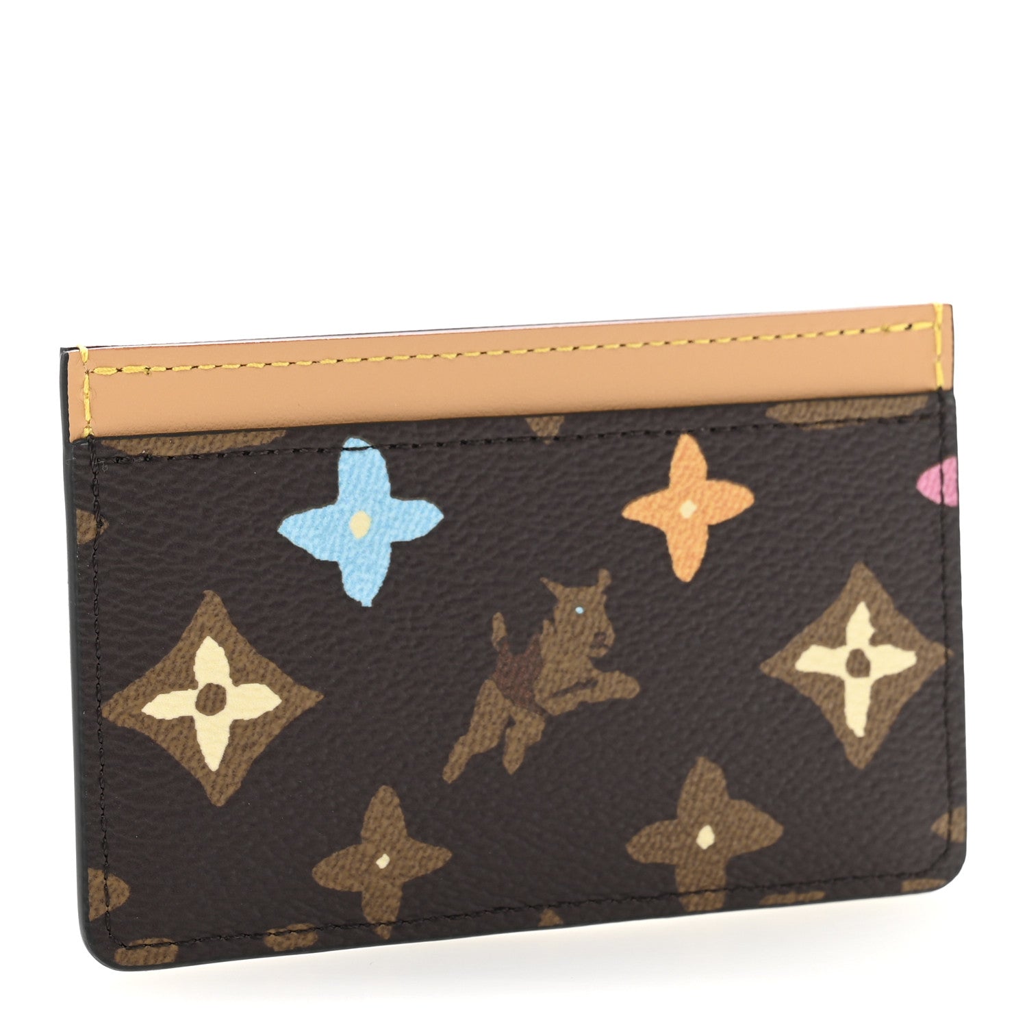 Louis Vuitton Monogram Craggy Card Holder Chocolate 3 of 7