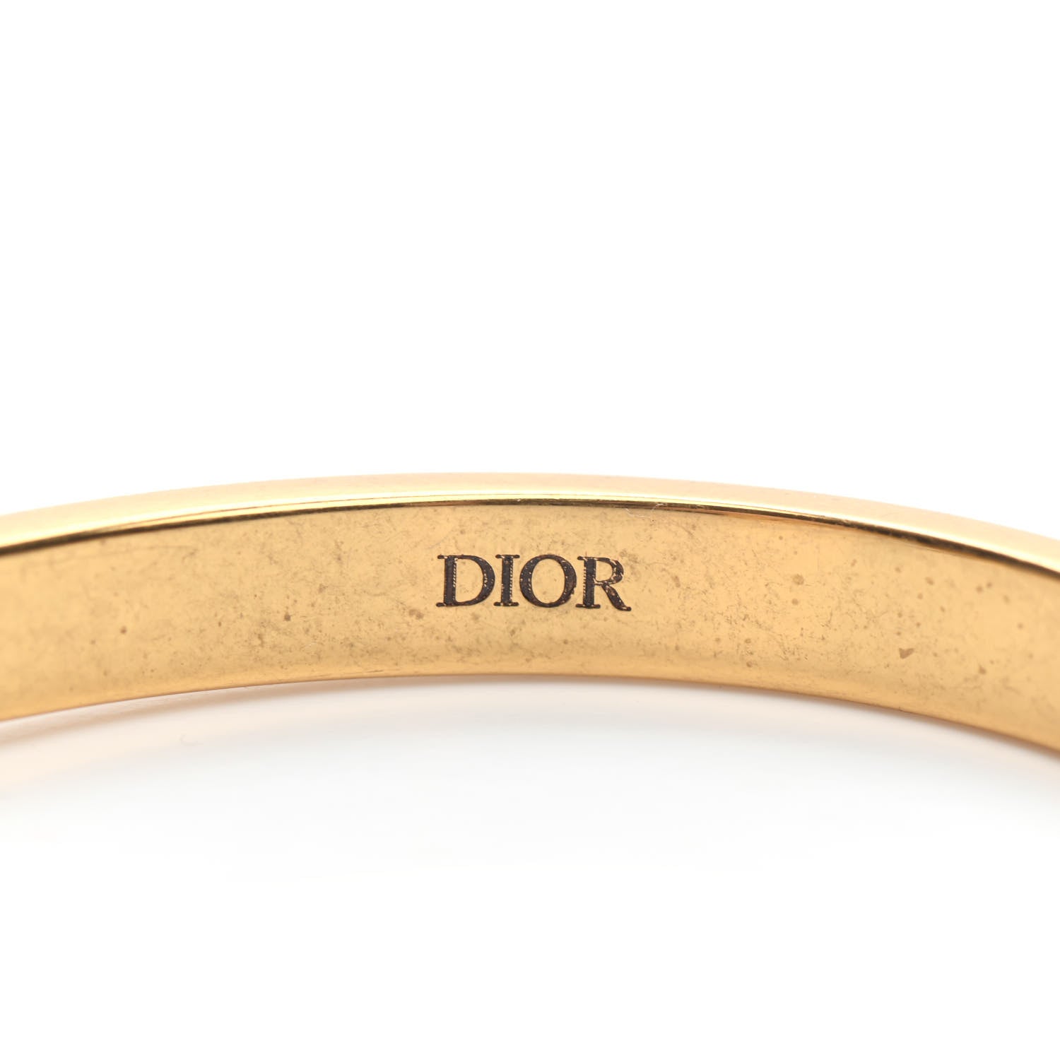Christian Dior Metal J'Adior Bracelet Cuff Gold 4 of 5