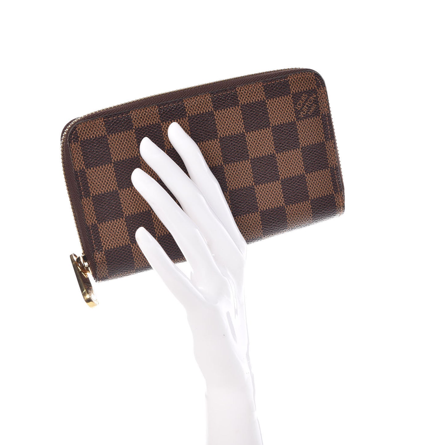 Damier Ebene Zippy Compact Wallet