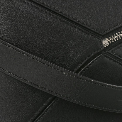 Loewe Calfskin Medium Puzzle Bag Black 9 of 9
