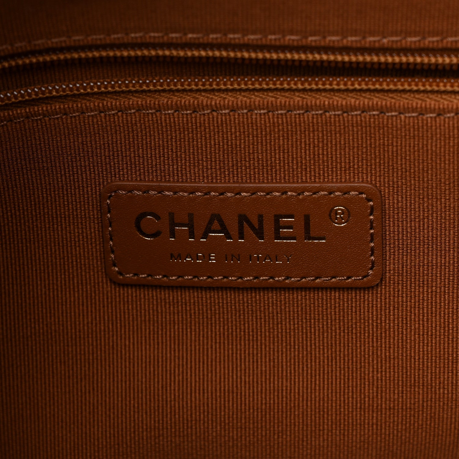 Chanel Suede Calfskin Shiny Lambskin Quilted Small Coco Base Shopping Bag Beige Camel 6 of 10
