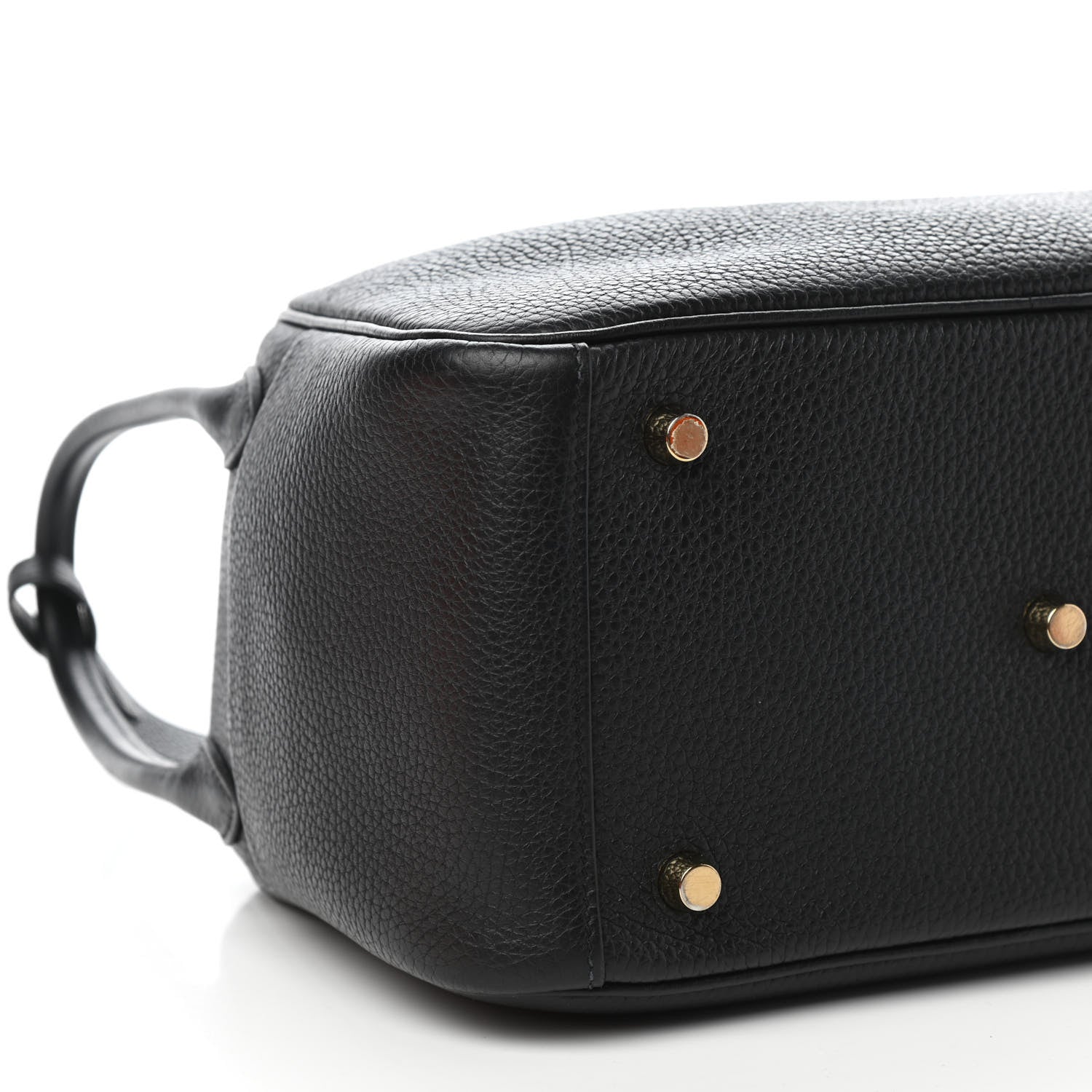 Hermes Taurillon Clemence Lindy 26 Black 7 of 10