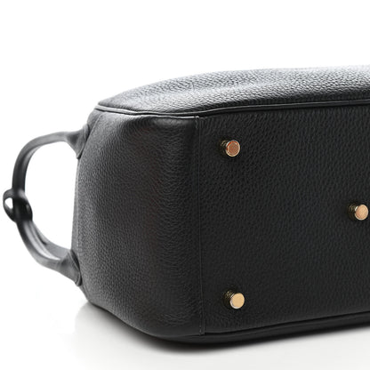 Hermes Taurillon Clemence Lindy 26 Black 7 of 10