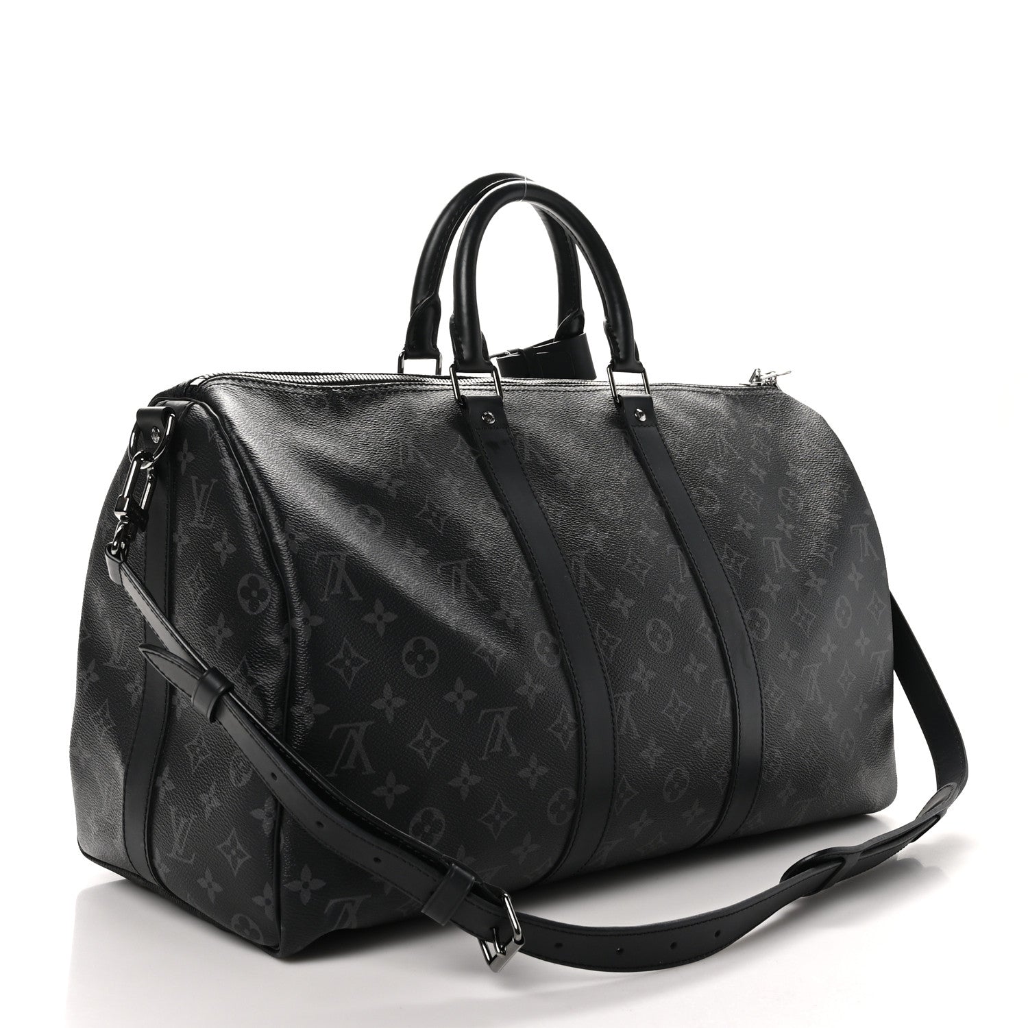 Louis Vuitton Monogram Eclipse Keepall Bandouliere 45 2 of 10