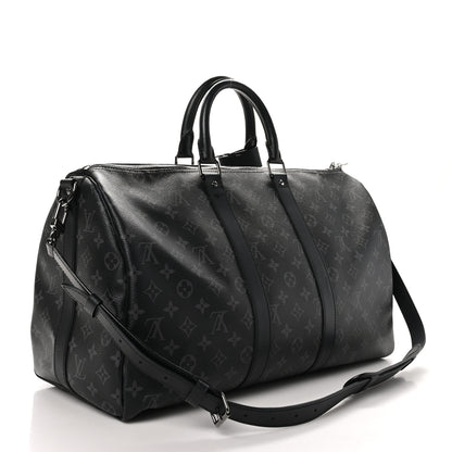 Louis Vuitton Monogram Eclipse Keepall Bandouliere 45 2 of 10
