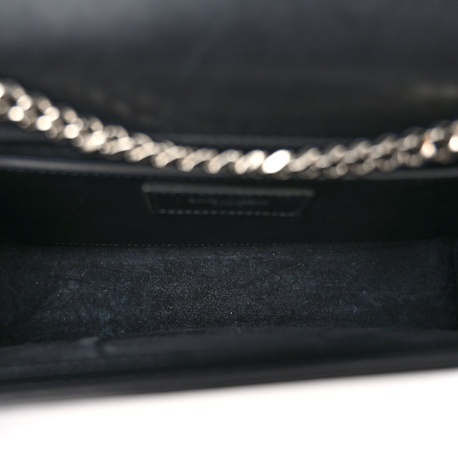 Saint Laurent Smooth Calfskin Medium Classic Monogram Kate Tassel Satchel Black 5 of 11