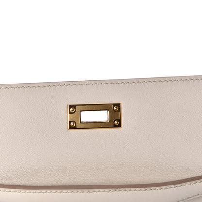 Hermes Swift Kelly Cut Clutch Pochette Beton 13 of 24