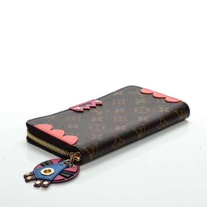 Louis Vuitton Monogram Totem Zippy Wallet Flamingo 4 of 6