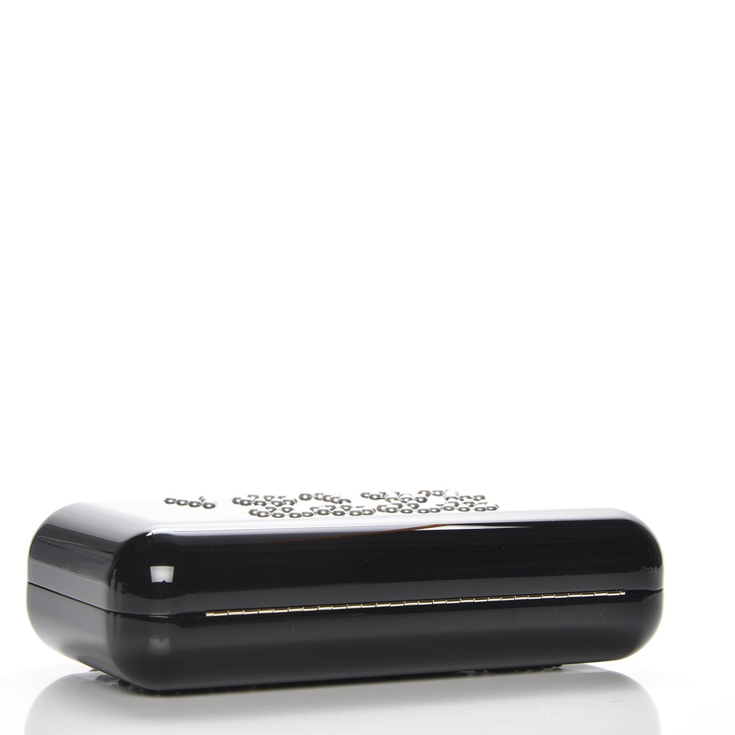 Chanel Plexiglass Votez Coco Evening In The Street Clutch Black 4 of 9