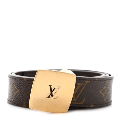 Louis Vuitton Monogram LV Cut Reversible Belt 75 30 1 of 5