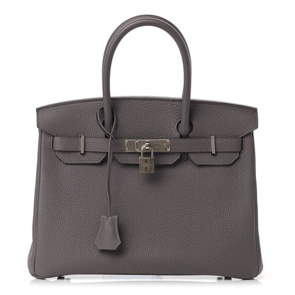 Hermes Togo Birkin 30 Etain 1 of 14