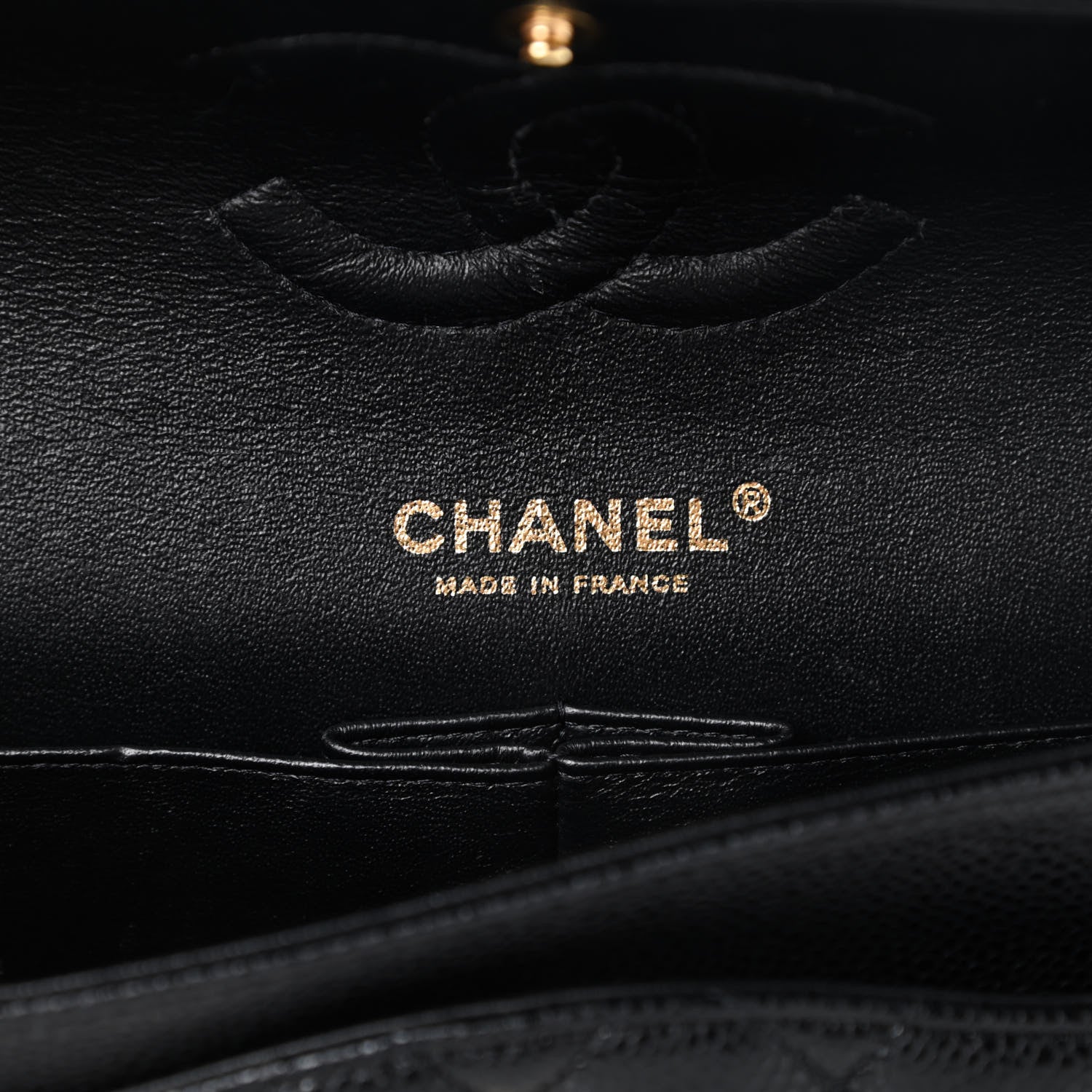 Chanel Caviar Quilted Medium Double Flap Black 6 of 11