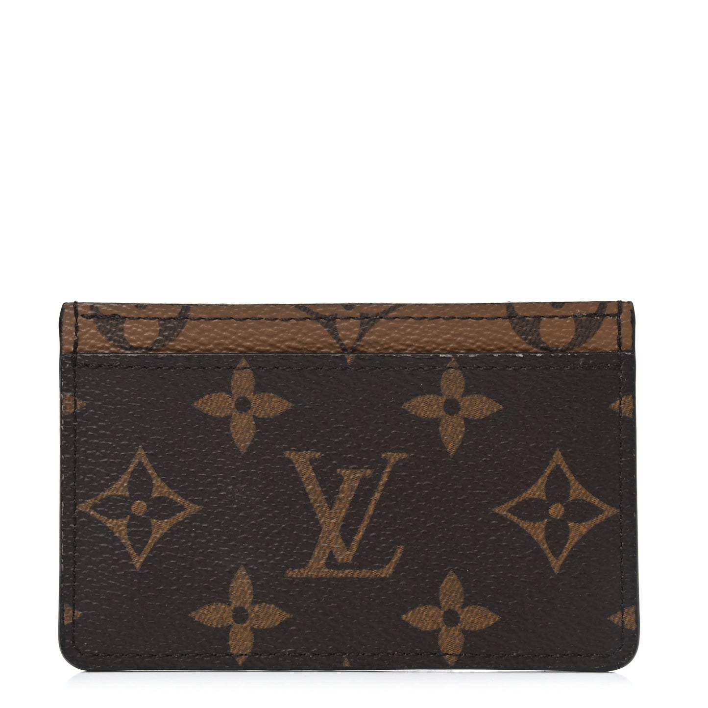 Reverse Monogram Card Holder