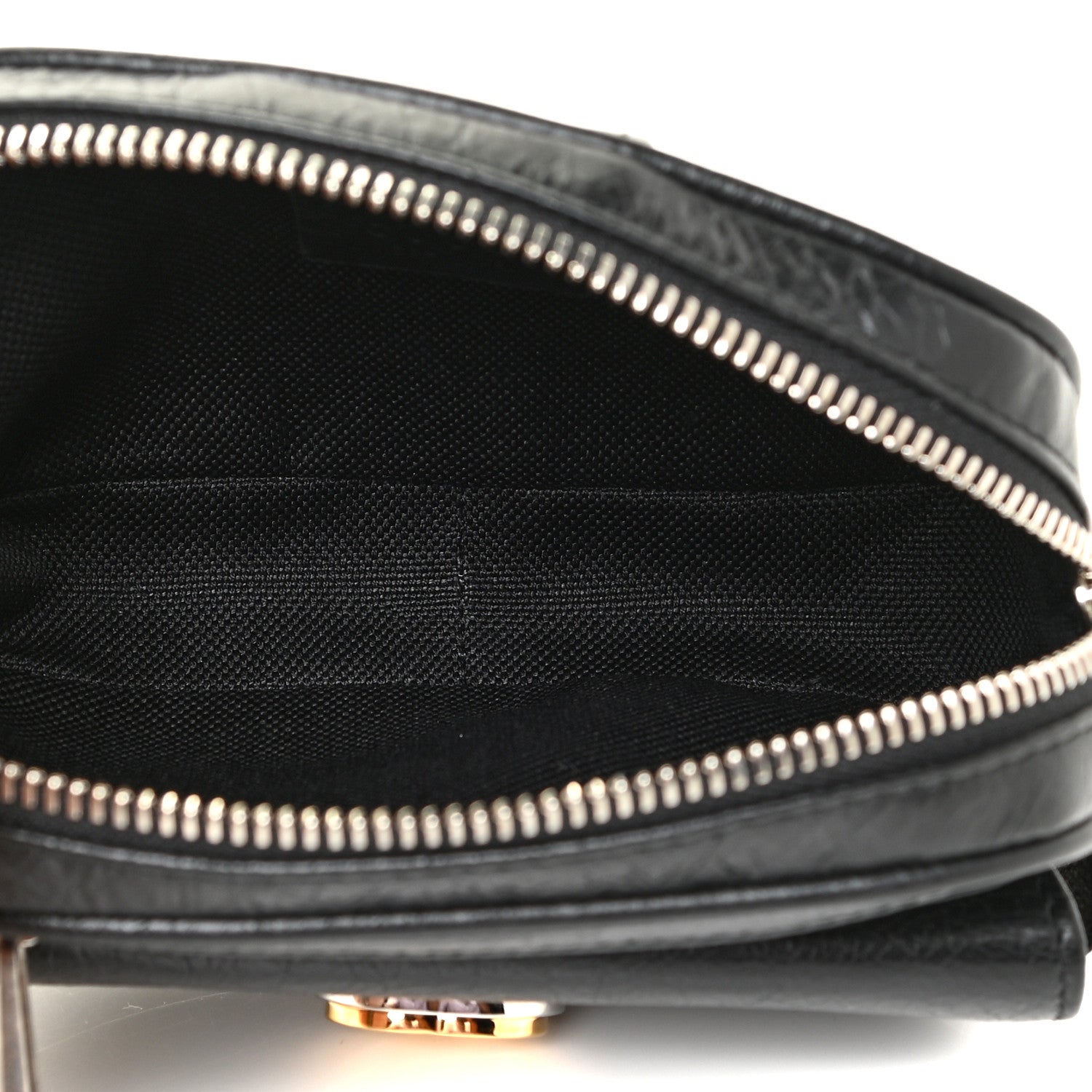 Gucci Fluffy Calfskin Mini Morpheus Belt Bag 90 36 Black 5 of 11